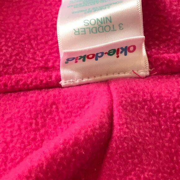 Okie.dokie pink Vintage Girl jacket Size 3 Toddler - Picture 8 of 13
